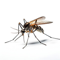Mosquito isolated on a white background 