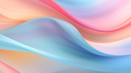 Fototapeta premium Colorful Wavy Background