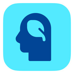 Editable go green, eco friendly, mindset vector icon. Environment, ecology, eco-friendly. Part of a big icon set family. Perfect for web and app interfaces, presentations, infographics, etc