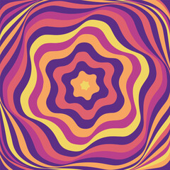 サイケデリックな背景