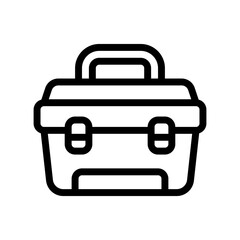 tool box line icon