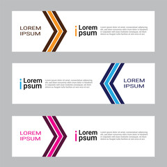 Vector abstract design web banner template
abstract geometric web design banner template isolated on gray background
