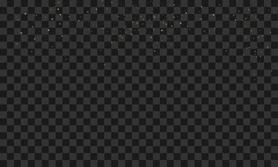 Vector light effects on tranparent background