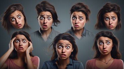 Girls with confused thoughts may show signs of insecurity, tension, changes in facial expressions.