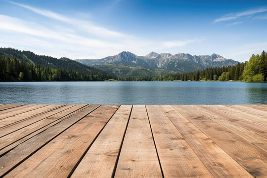 Travel mountains blue forest water view summer lake outdoors sky landscape nature reflection © SHOTPRIME STUDIO