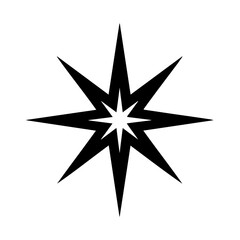 Fototapeta premium spark Icon Illustration. Vector SVG
