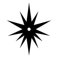 spark Icon Illustration. Vector SVG