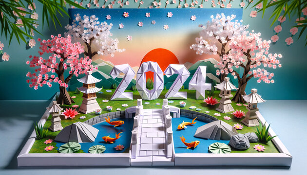  Origami 2024 Japanese Garden Showcase