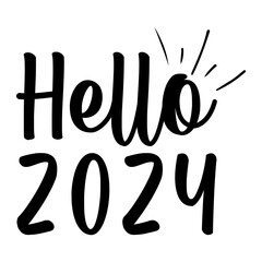 Hello 2024 Svg
