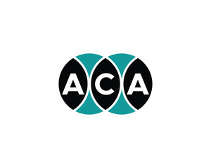 Fototapeta premium ACA logo design vector template