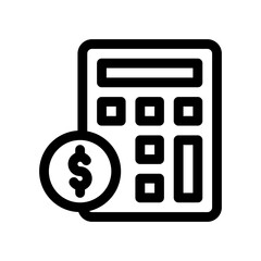 budget line icon
