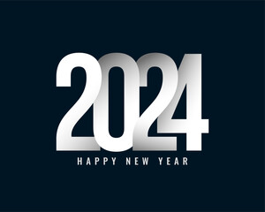 happy new year 2024 event celebration background design