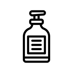 shampoo line icon
