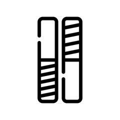 nail file line icon
