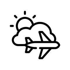 weather line icon