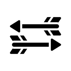 arrow glyph icon