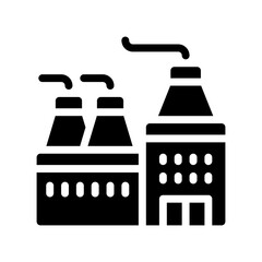 factory glyph icon