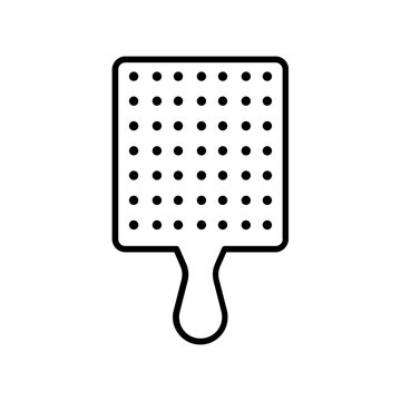 recommend clip art: Paddle icon. outline icon