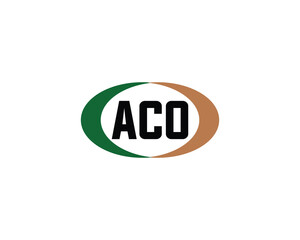 ACO logo design vector template