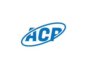 ACP logo design vector template