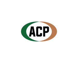 ACP logo design vector template