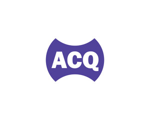 ACQ logo design vector template