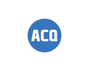 ACQ logo design vector template