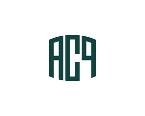 ACQ logo design vector template