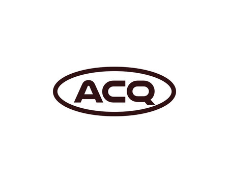 ACQ logo design vector template