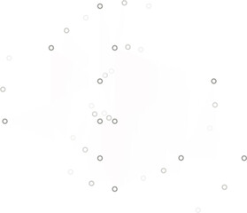 Digital png illustration of white abstract shape on transparent background