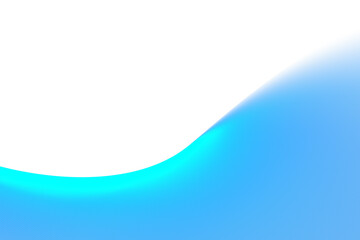 Digital png illustration of blue gradient rounded shape on transparent background