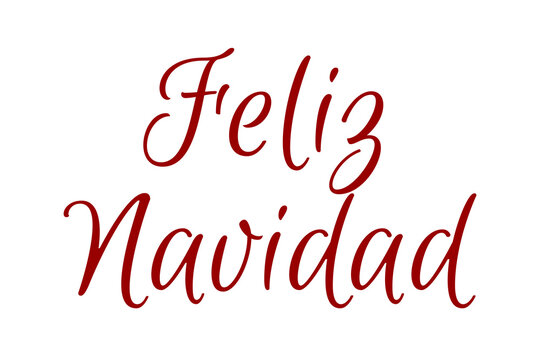 Digital png illustration of feliz navidad text on transparent background