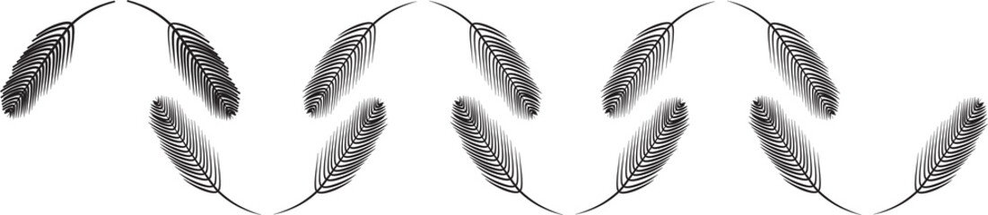Digital png illustration of black abstract shape on transparent background