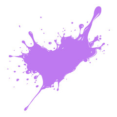 Colorful Vector Illustration of  Water Splash