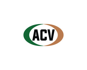 ACV logo design vector template