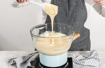 Christmas Eggnog fudge
