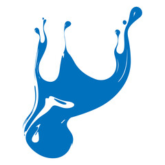 Vector Illustration of Liquid