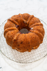 From Pan to Rack - Perfect Bundt Cake Presentation