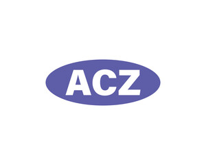 ACZ logo design vector template