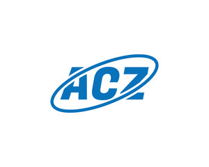 ACZ logo design vector template