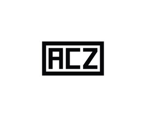 Obraz premium ACZ logo design vector template