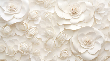 background an elegant romantic image white and cream