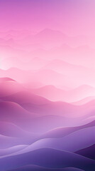 Fototapeta na wymiar Pink to Purple Gradient Landscape Vertical Abstract Web Background Minimalist Geometric App Wallpaper with Digital Shapes