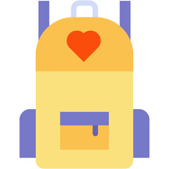 bag pack vector design