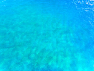 Sea surface ocean waves background,Top view ocean sea background