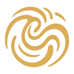 Simple Ripple Effect Element Illustration. Vector SVG