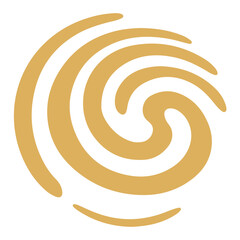 Simple Ripple Effect Element Illustration. Vector SVG