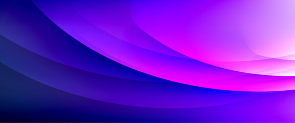Dynamic flowing waves on gradient color background. Vector illustration For Wallpaper, Banner, Background, Card, Book Illustration, landing page
