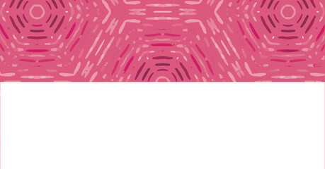 Digital png illustration of pink and white stripes on transparent background