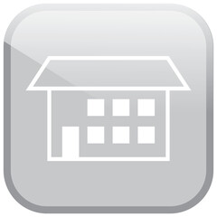 Digital png illustration of gray card with house shape on transparent background